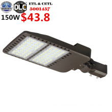 Hot selling 130-150lm/w ETL DLC 120V 347V 480V 150W 200w led shoebox area parking lot light